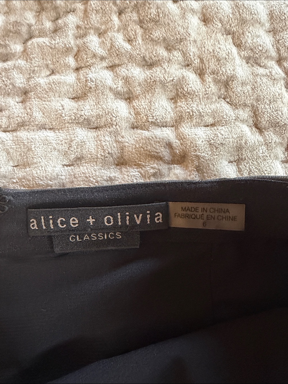 Alice + Olivia Black Pleated Mini Skirt - Picture 2 of 4